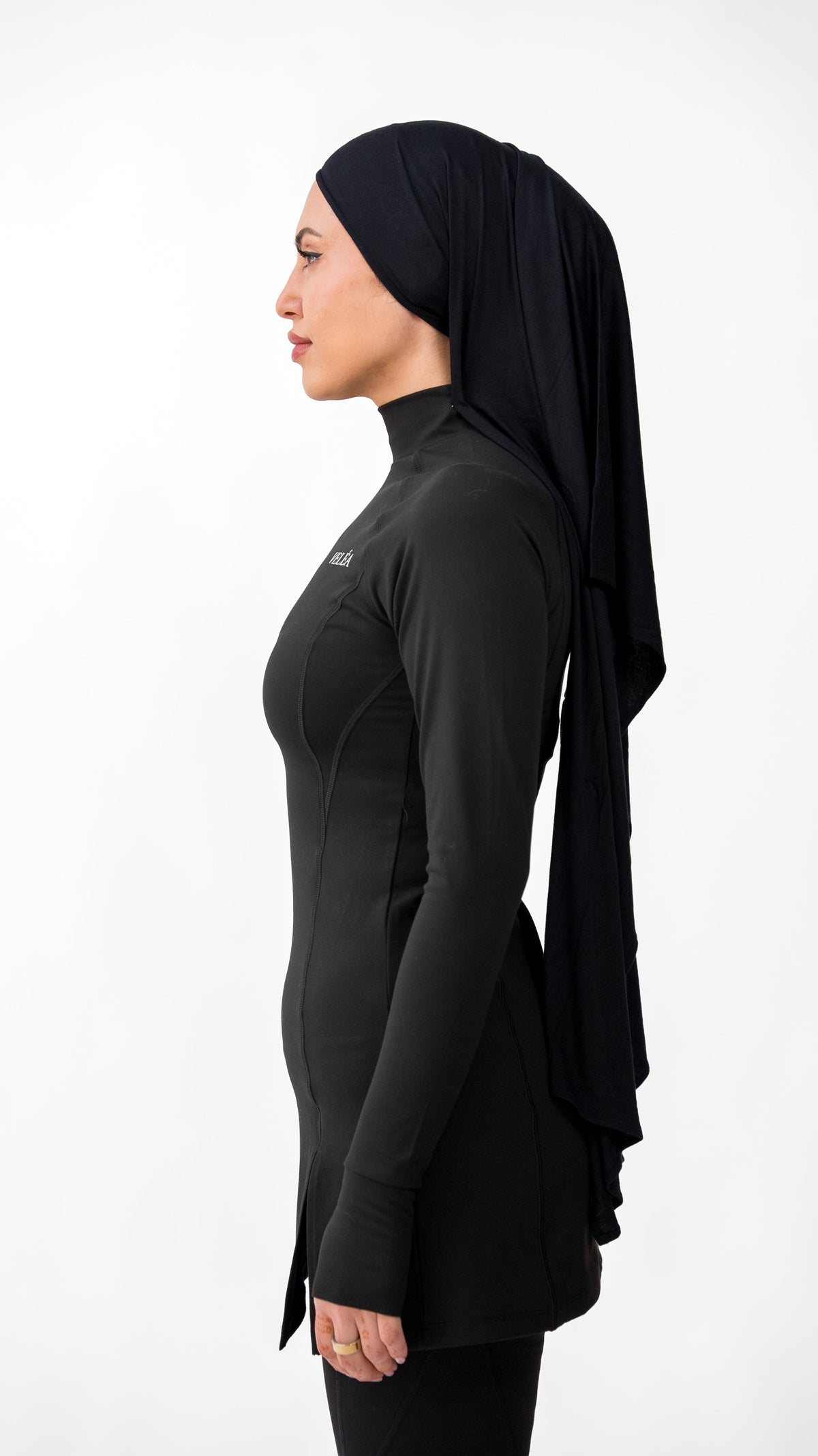 Céleste Bundle Éclipse Set & Cloak, modest workout bundle detail